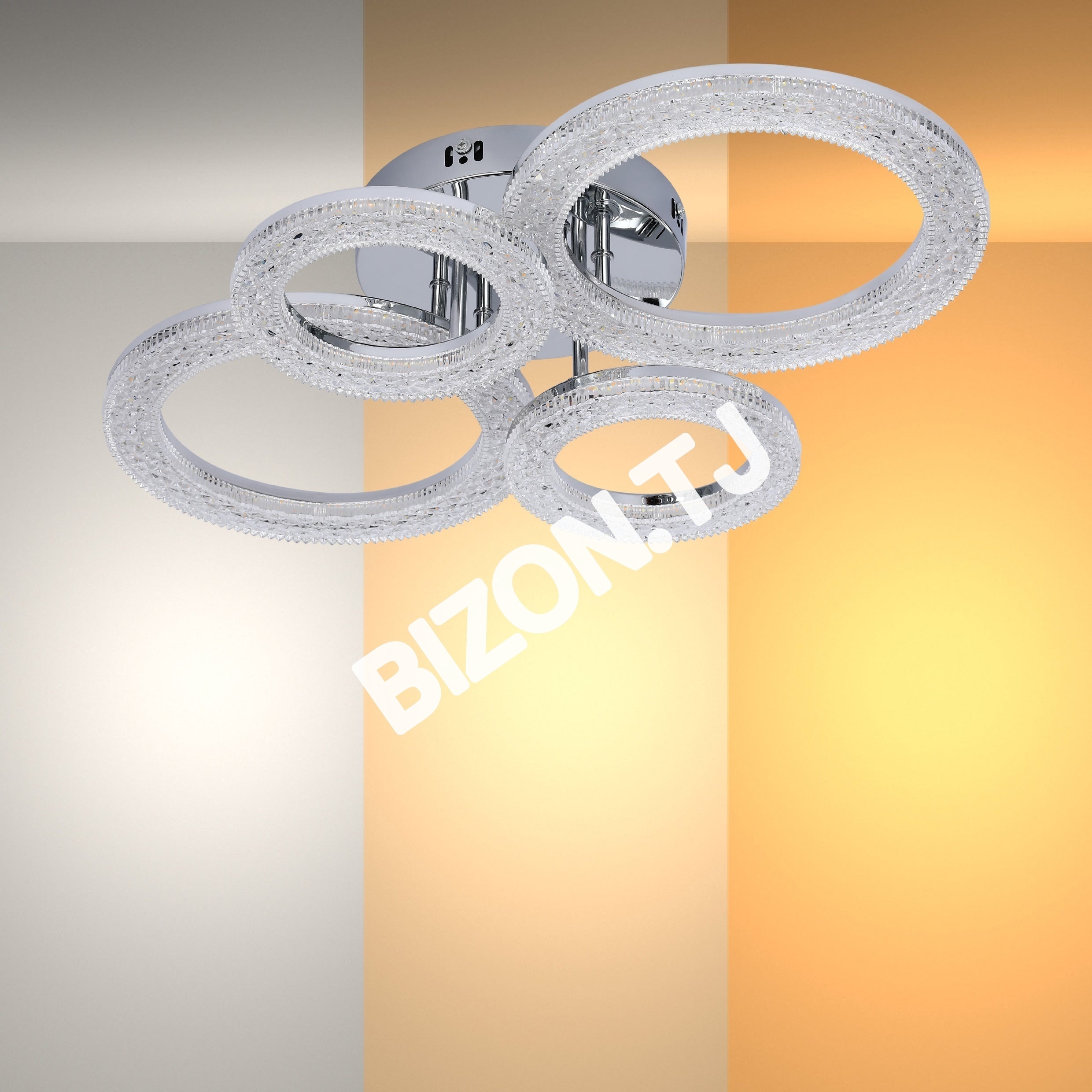 Люстра LED BS0717 63 Вт хром 3CCT, 159-18458 10