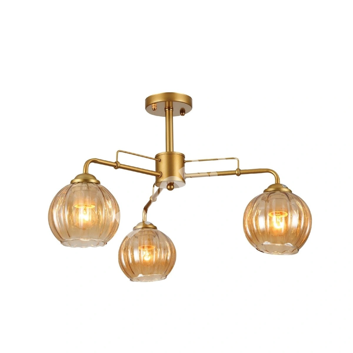 Люстра 52040 3xE27 CHAMPAGNE+золотой, 159-17652 2