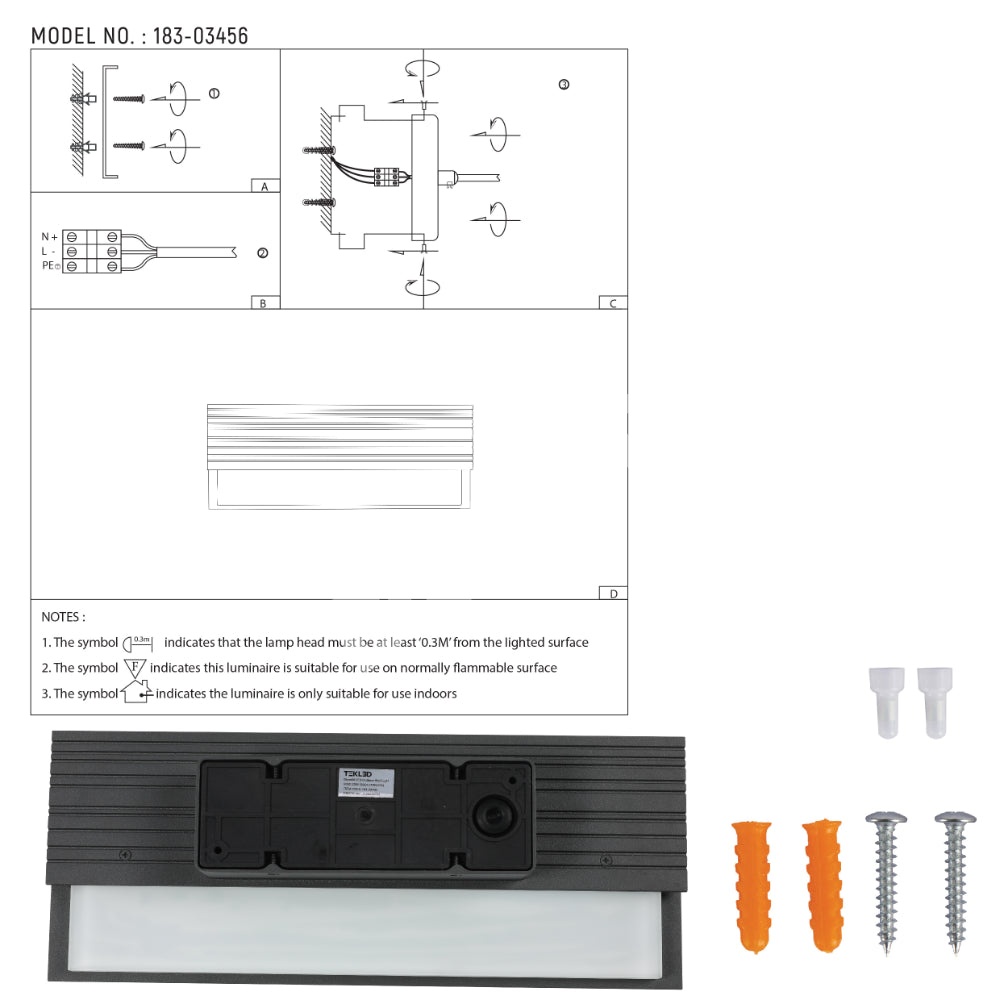 Cвет-к LED 505 г 20 Вт 4000 К Duallit, 183-03456 7