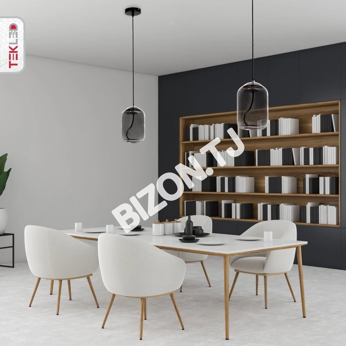 Люстра LED DROP B 180×260, 159-17332 15