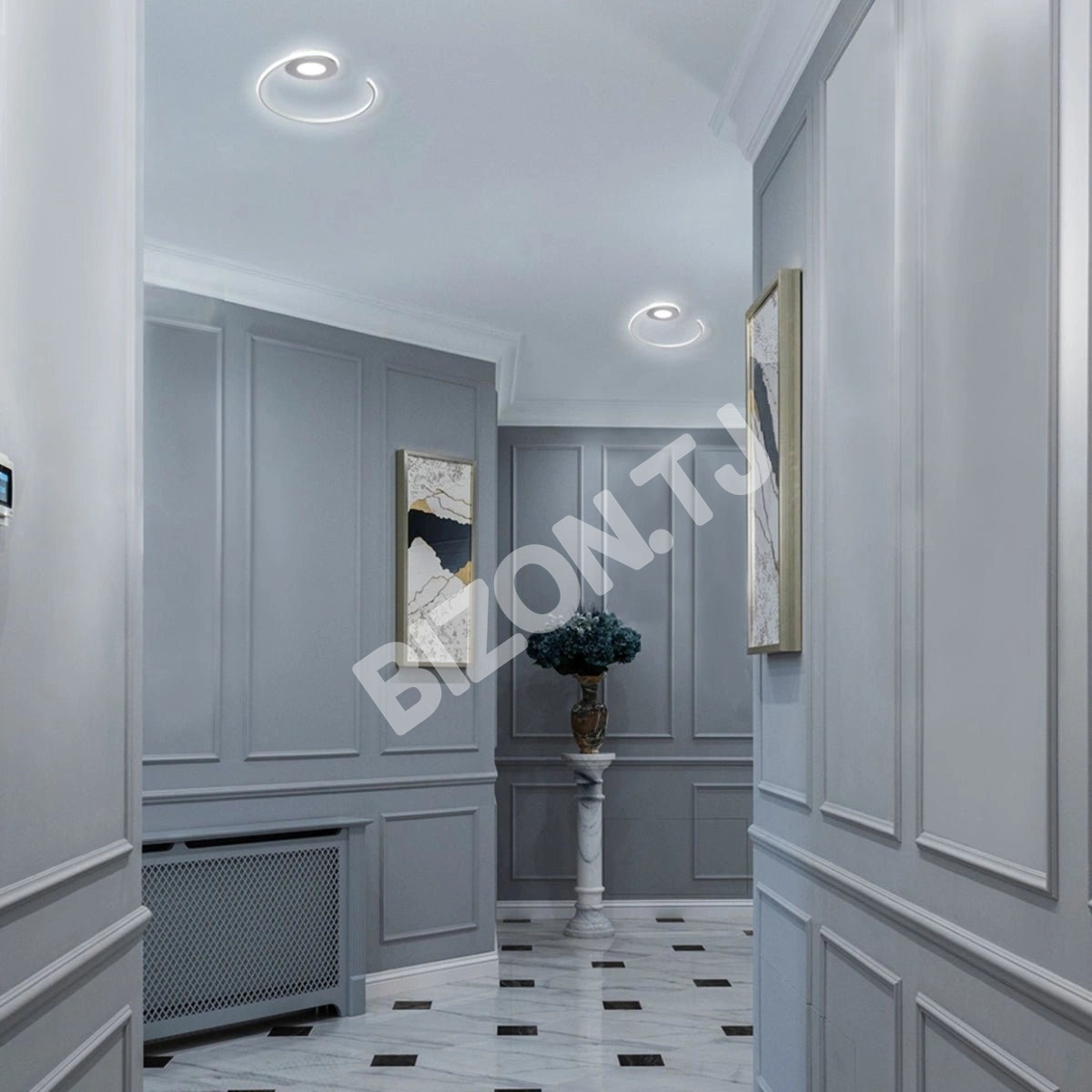 Люстра Chandelier LED LESLA 30 Вт WH 1800 лм 415×4, 154-17266 7