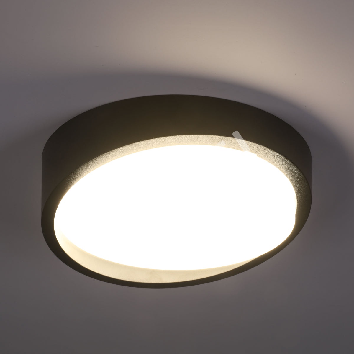 Светильник круглый LED FK500 18 Вт черный 4000 К IP65, 181-15365