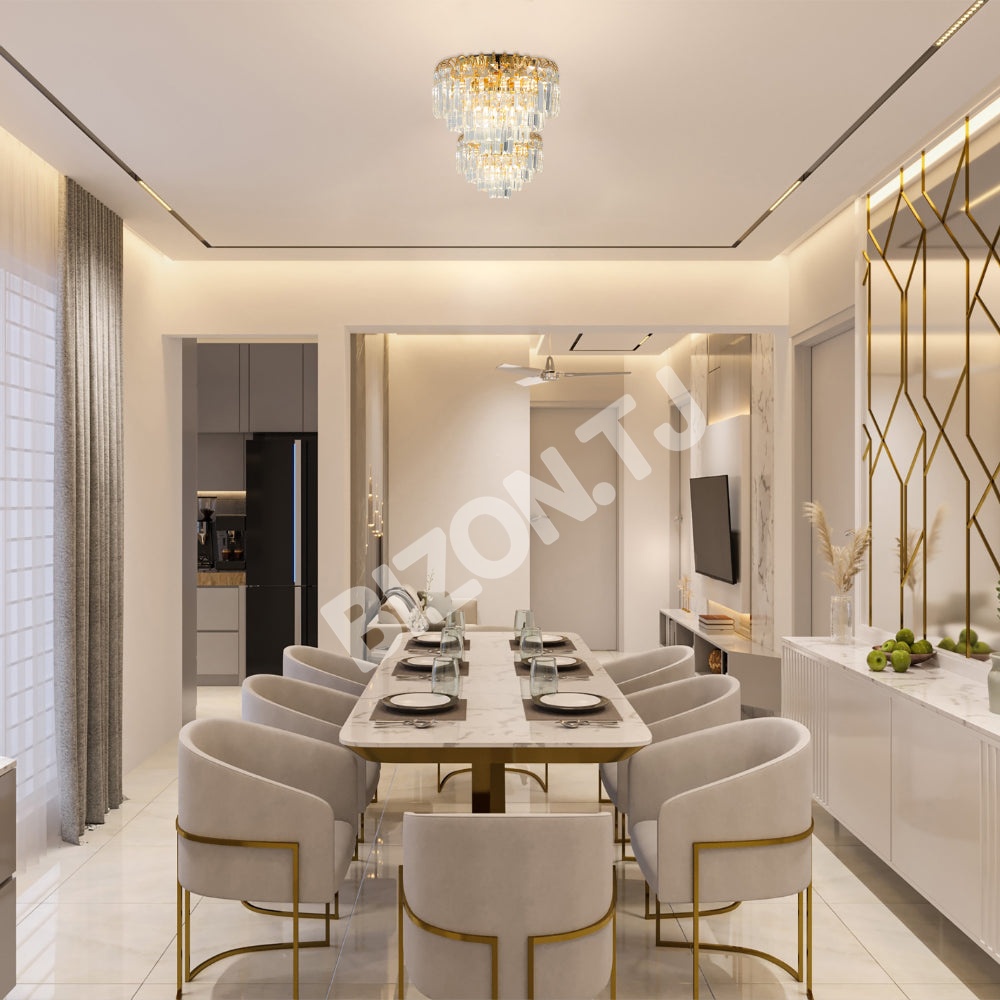 Люстра Crystal 3xE14 золотой 300ммx230мм, 159-18106 3