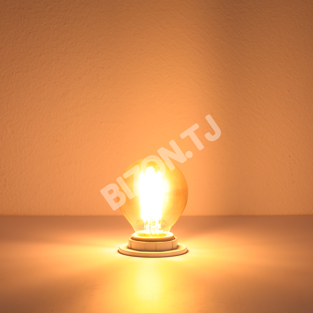 Lampa LED P45 4 Вт E14 AMBER410 лм 2400 К 85-265 В, 527-03150 2