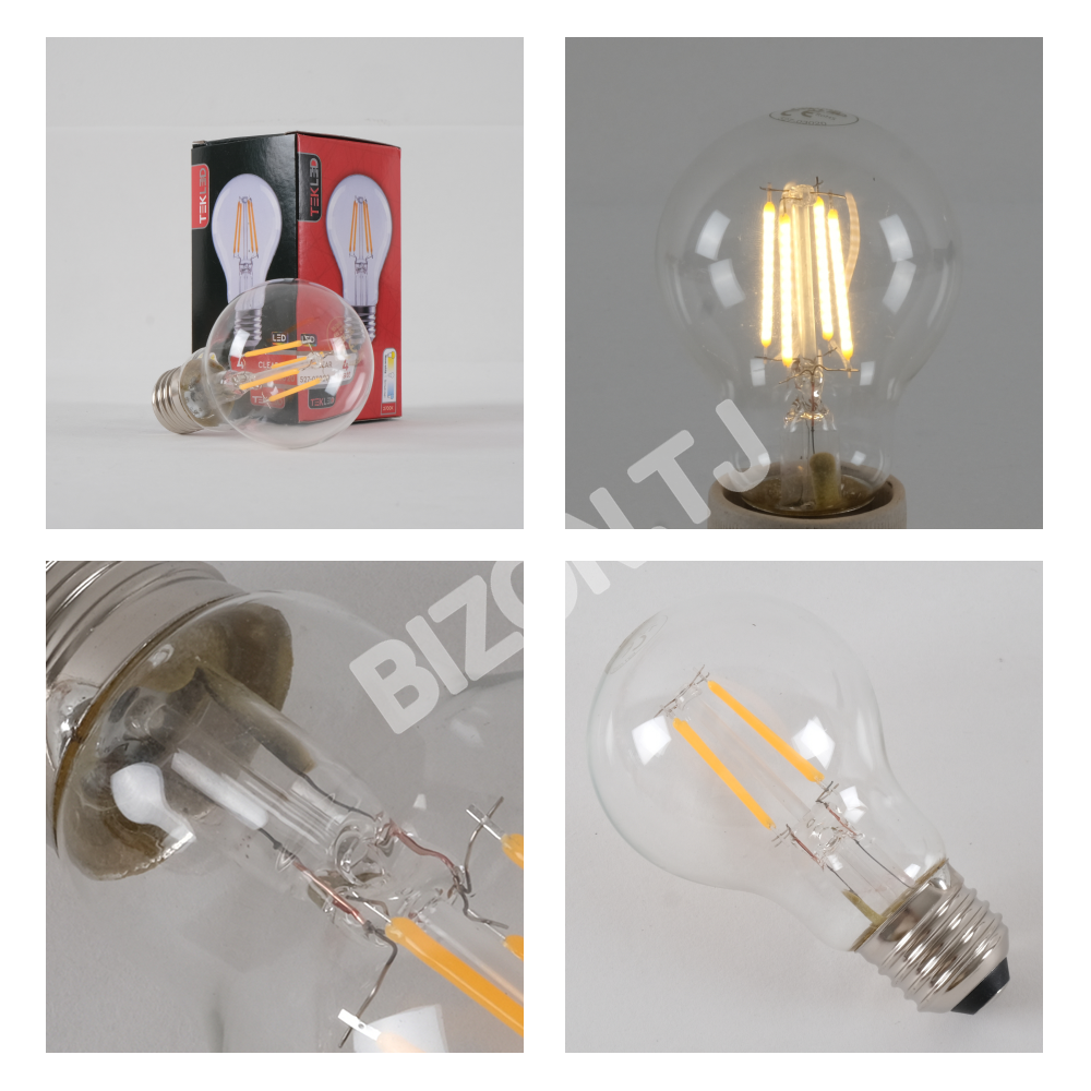 LampLED A60 4 Вт E27 CLEAR 470 лм 2700 К 85-265 В, 527-03020 5
