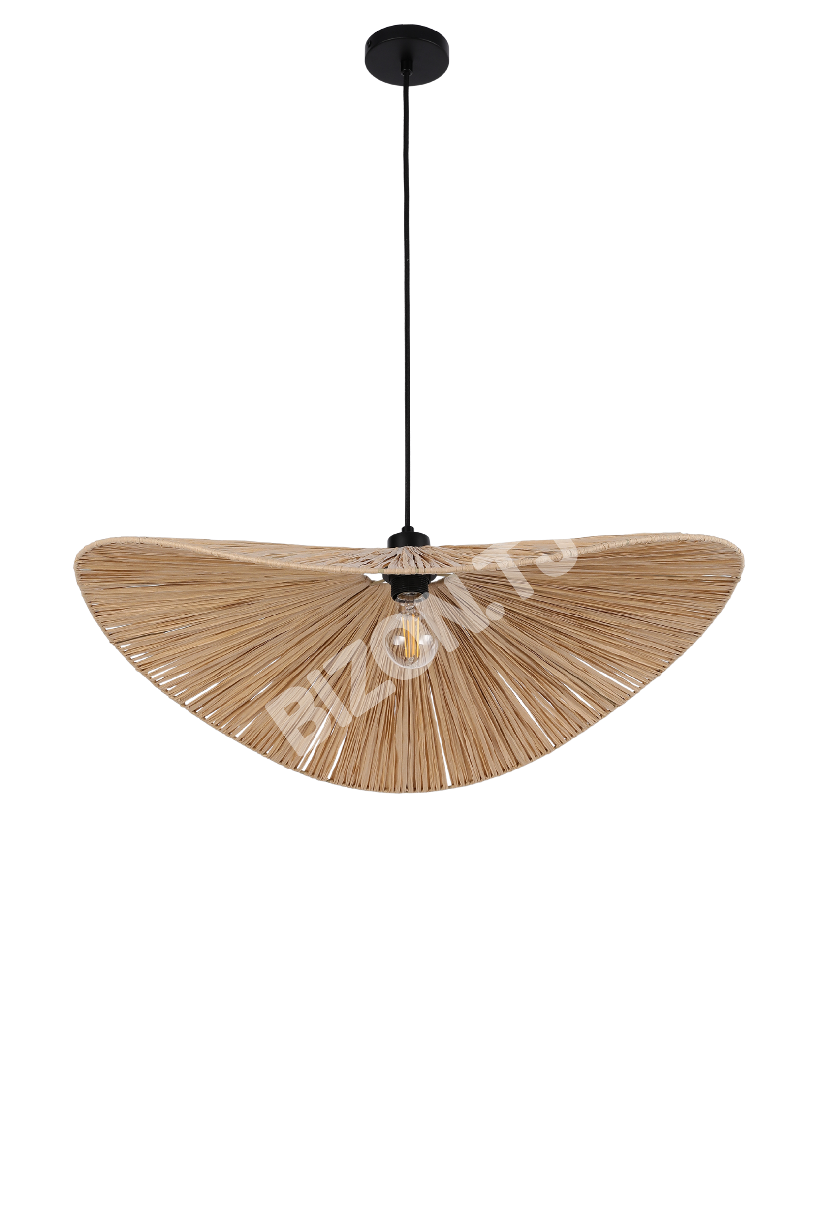 Люстра HX2360 1xE27 Raffia Paper Lampshade, 159-18576