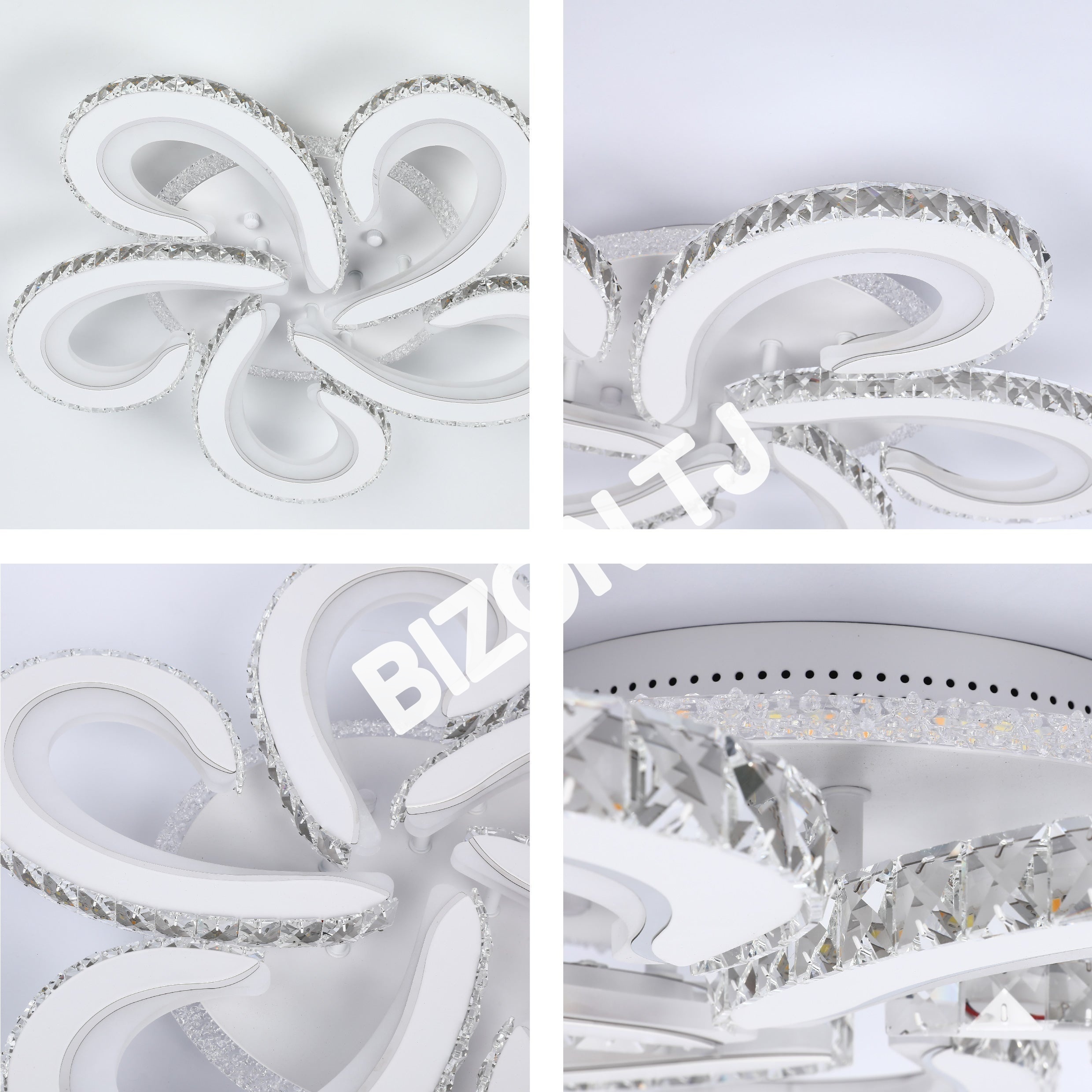 Люстра LED BS0717 63 Вт хром 3CCT, 159-18458 6