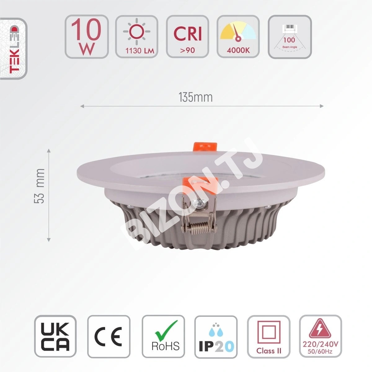 Светильник даунлайт LED AVENA новинка COB 20 Вт белый 4000 К, 165-034011 13