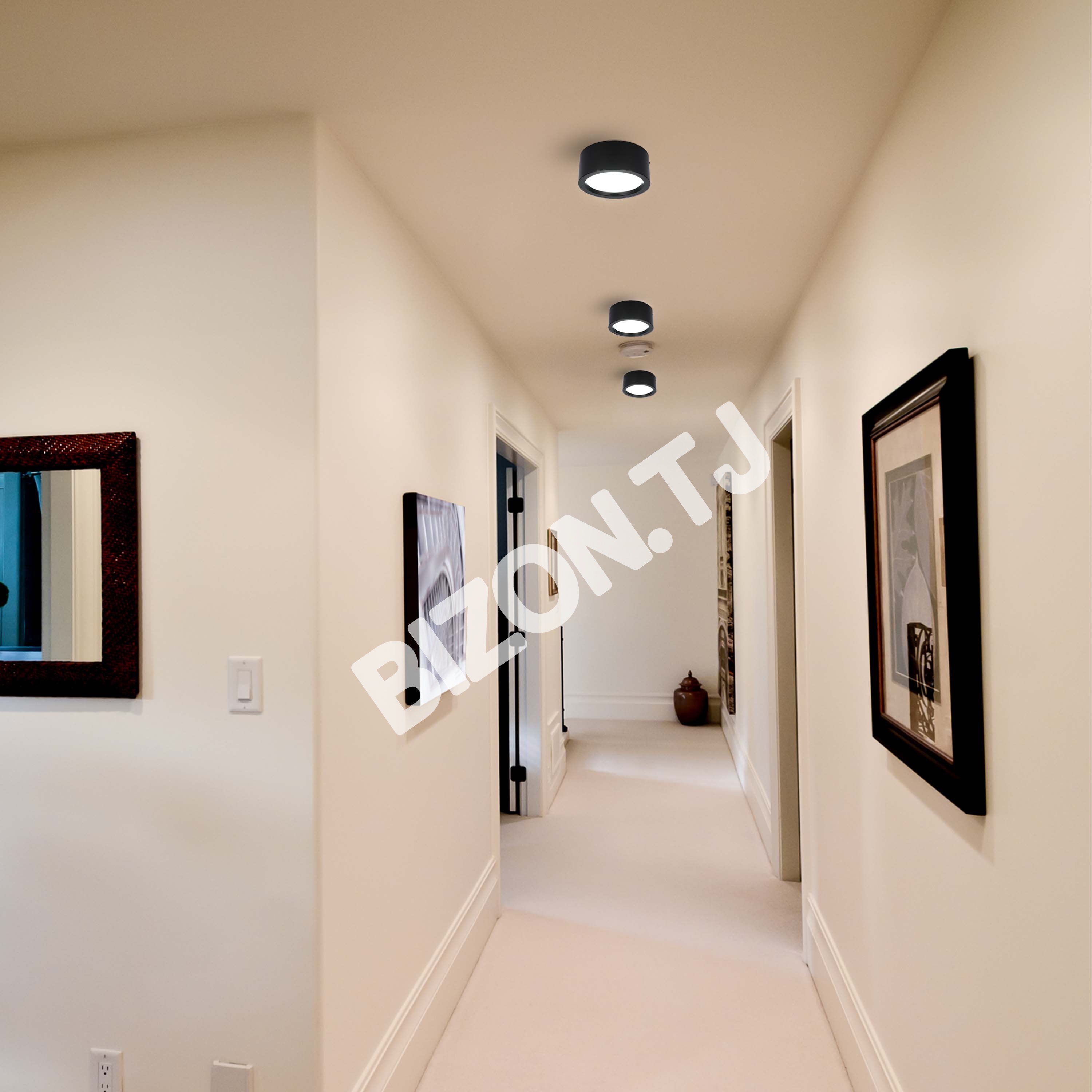Светильник даунлайт LED MIRA 10 Вт 3CCT черный, 165-15973 23