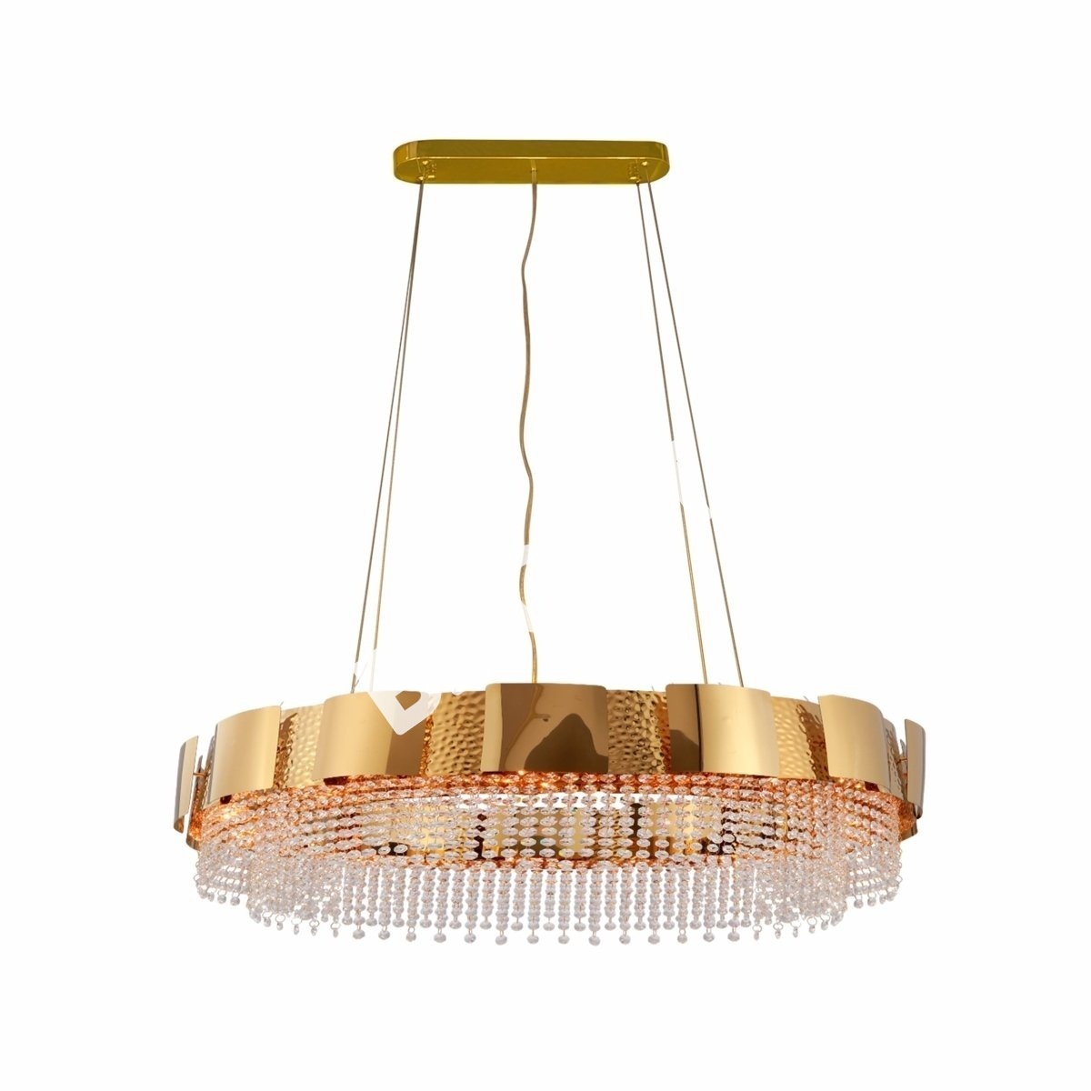 Светильник Octagon Crystal золотой металл Chandelier потолочный светильник D800 с 12xE14, 156-19578 4