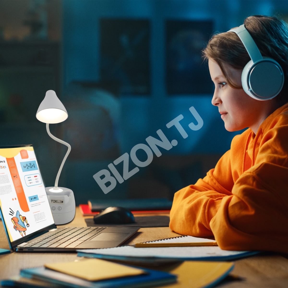 Portable Cone LED Desk светильник с Pen Box USB Charging Three-Step Dimming с Flexible Arm Cool белый 6 Вт 3000 К / 4000 К / 6000 К, 130-03761