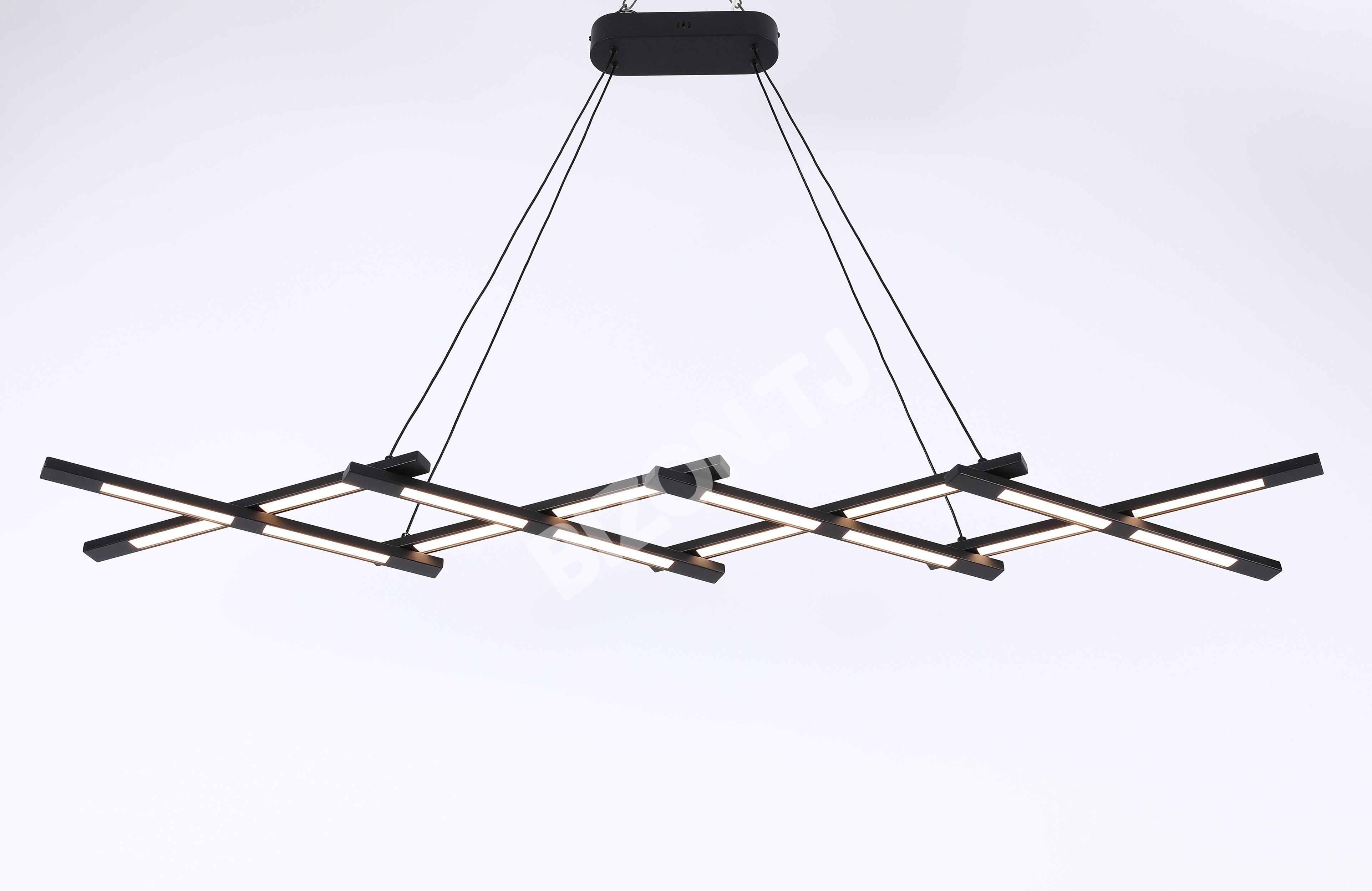 Светильник подвесной LED черный W016 32 Вт 3000 К, 150-19212