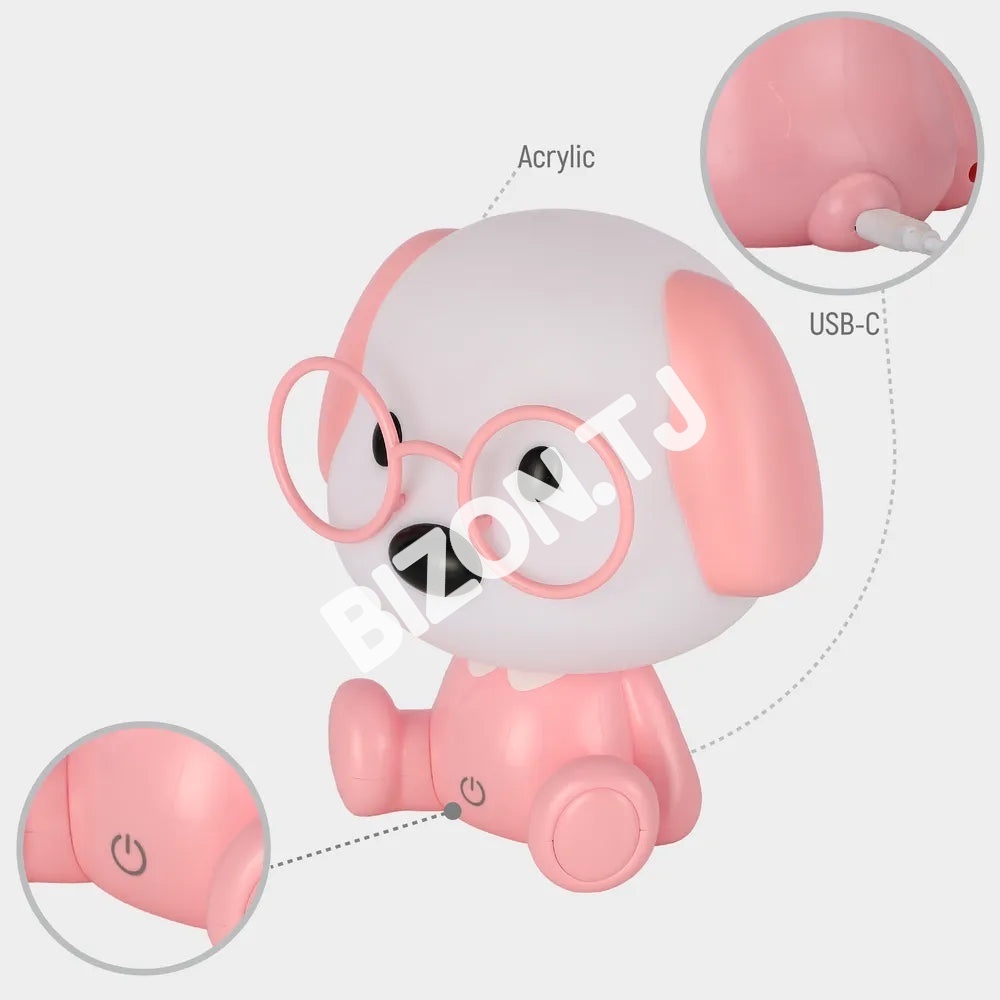Лампа синий USB Touch Control LED Bunny Rabbit лампа 3 Вт 4000 К, 130-03780 18