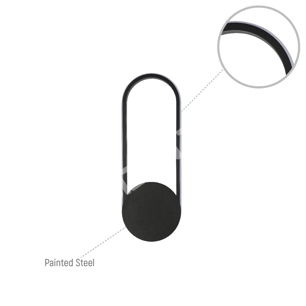 Бра Ellipse Ambient LED настенный Sconce черный 3000 К 24 Вт, 151-19813 6