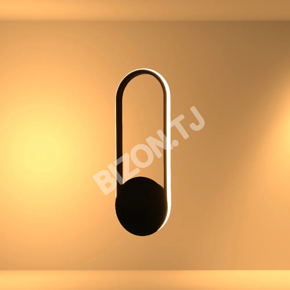 Бра Ellipse Ambient LED настенный Sconce черный 3000 К 24 Вт, 151-19813