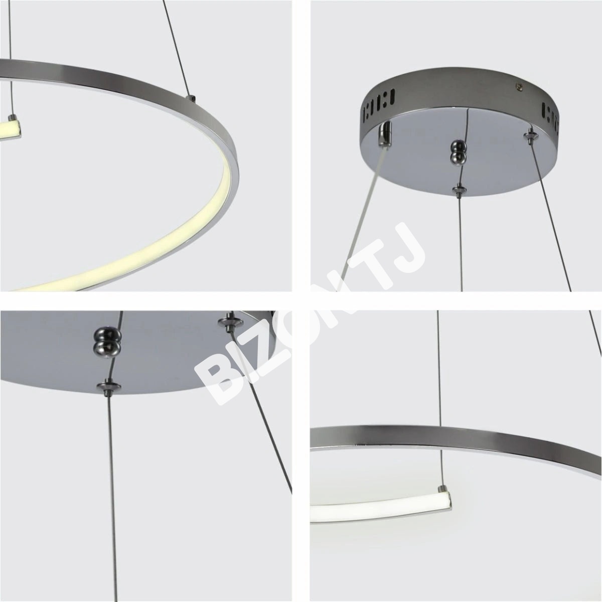 LED MOOD 30 Вт хром 1800 лм 415×415×1500, 154-17270 18