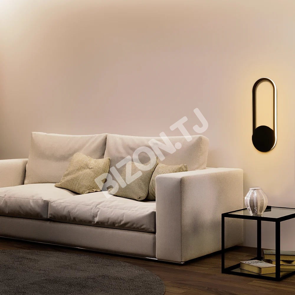 Бра Ellipse Ambient LED настенный Sconce черный 3000 К 24 Вт, 151-19813 2