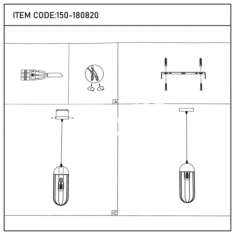 P003C E27 черный+ROSE золотой(ASYA), 150-180822 23