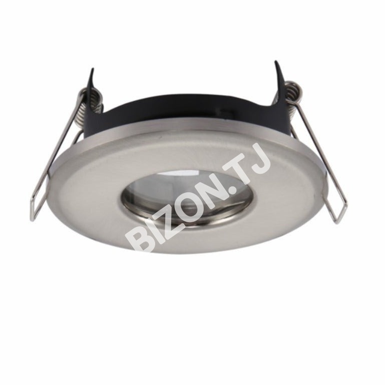 Светильник IP65 Fixed Diecasting даунлайт с GU10 Terminal Bracket And Junction Box сатиновый никель, 143-03734 3
