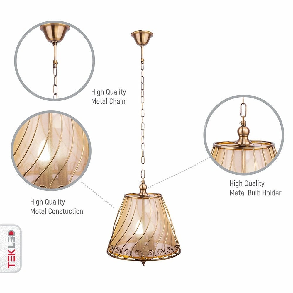 Люстра Chandelier 8535-3*E14 GAB 1, 156-19498 3