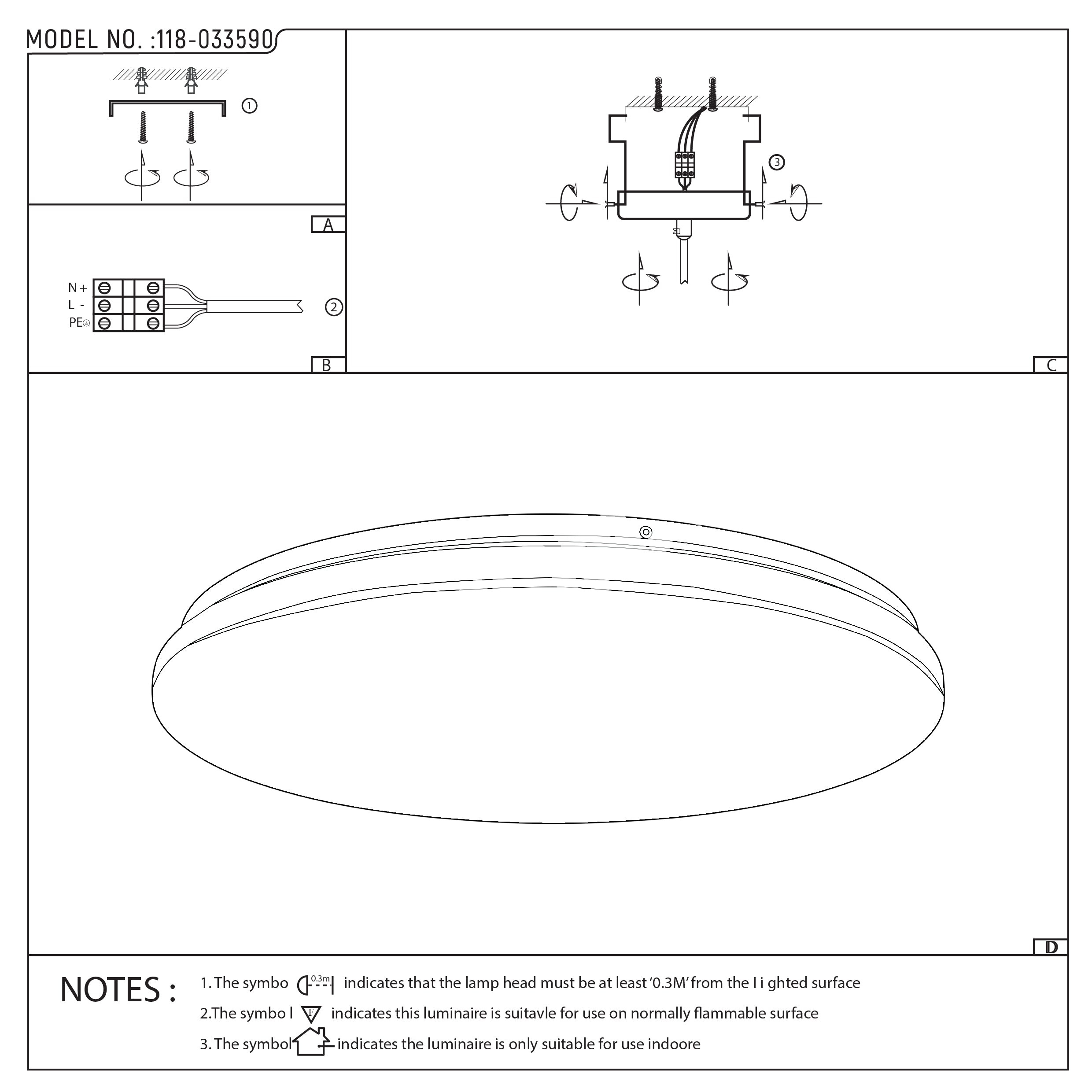Светильник LED BELLA 48 Вт 6000 К, 118-033590 7