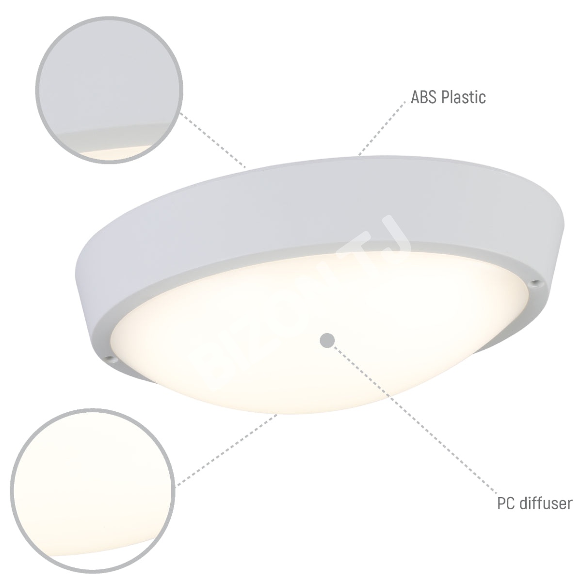 Светильник Oval LED FDD200 15 Вт белый 4000 К IP65, 181-15363 5
