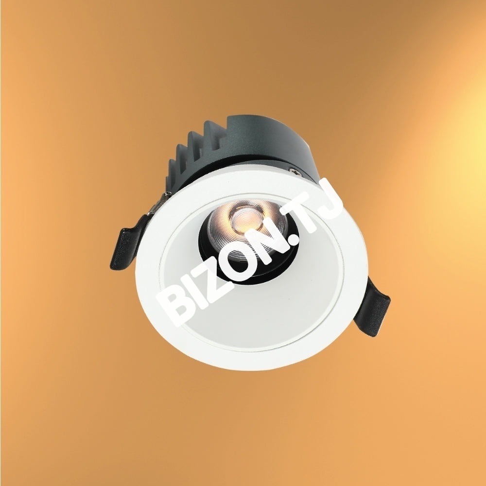 Светильник LED Spotlight даунлайт 10 Вт 3000 К IP20 белый, 143-04050