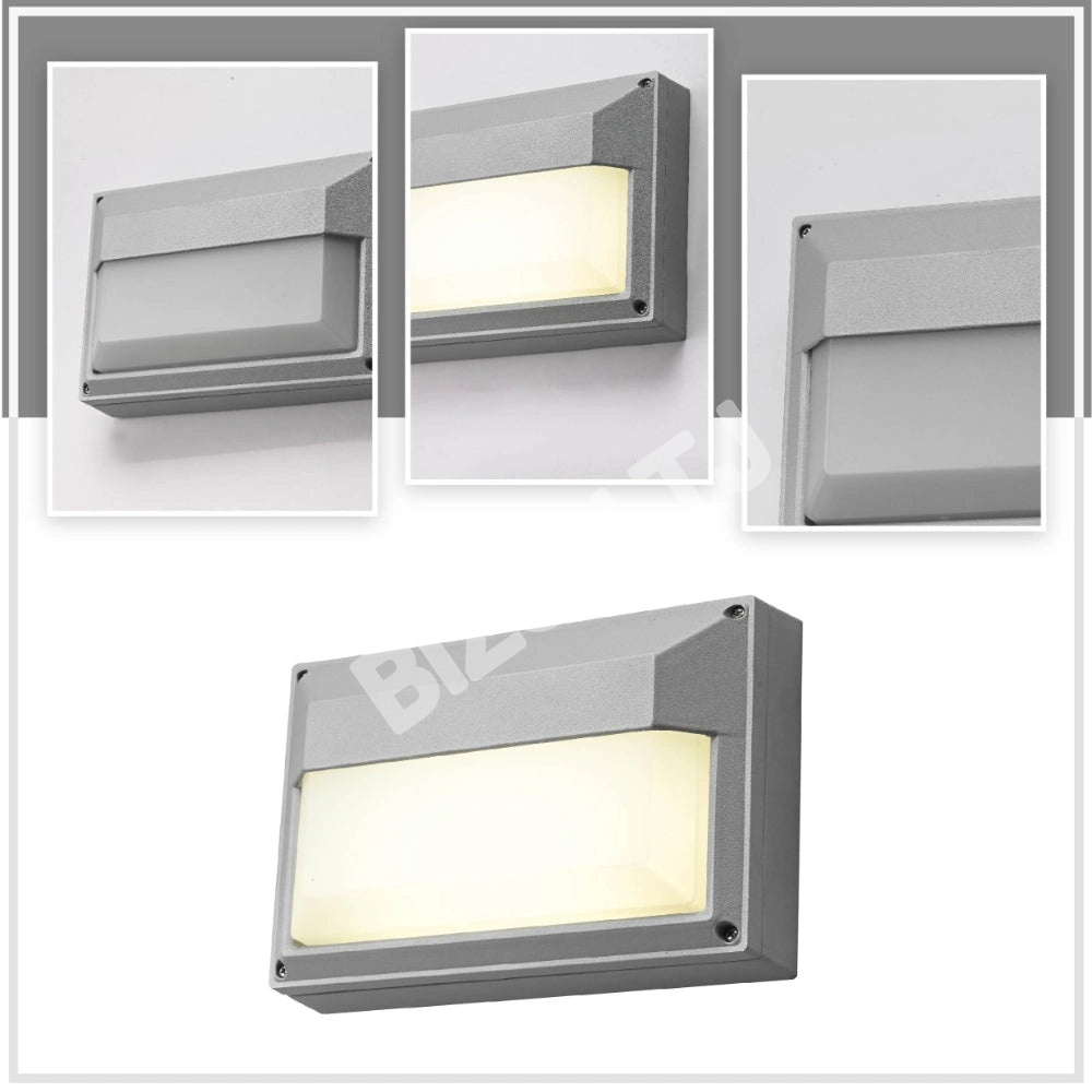 LED Rectangle Half настенный Lamp20 Вт 4000 К DONEGreyIP54, 182-03359 5