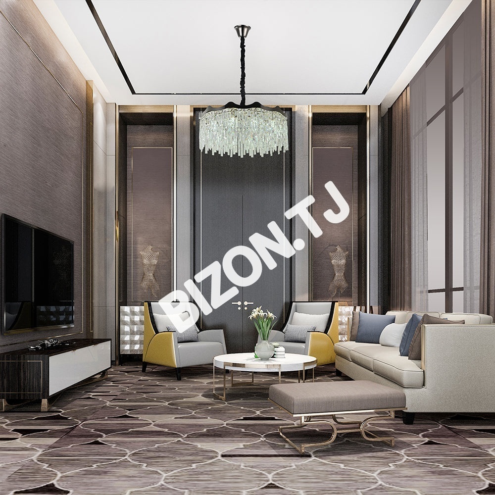 Люстра C7929 14xE14 хром 980 мм*380 мм, 159-18100 21