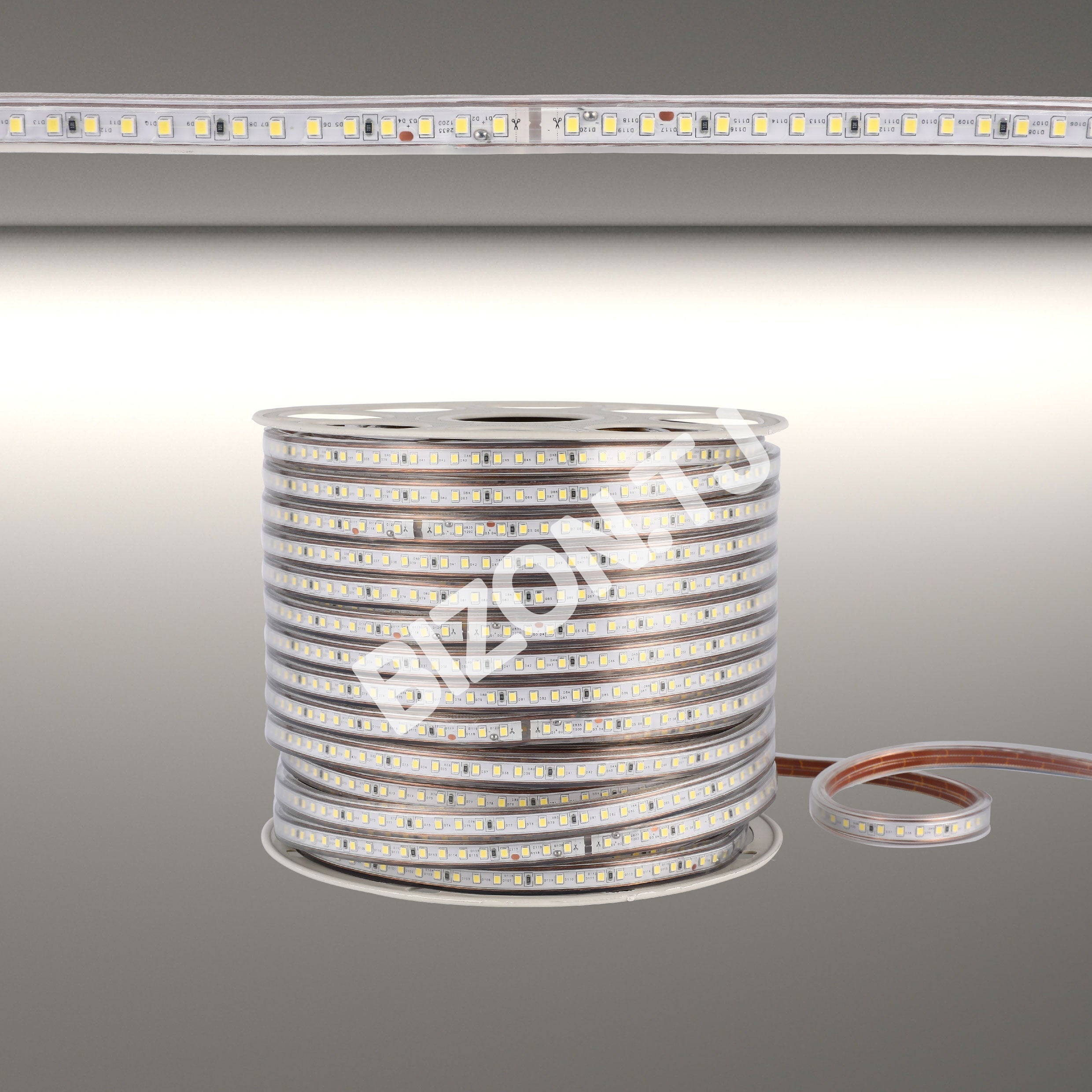 LED lentа 2835-120L 6 Вт 220 В теплый белый 50 м, 582-15271 9