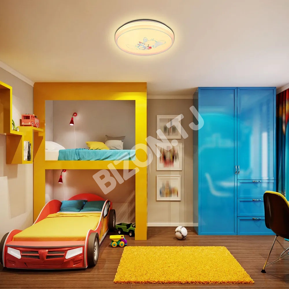 Светильник LED потолочный Светильник ELEPHANT 30Wx2 синий D400 6000 К, 165-16031 2