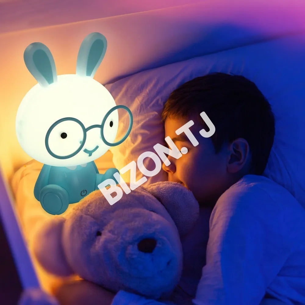 Лампа синий USB Touch Control LED Bunny Rabbit лампа 3 Вт 4000 К, 130-03780 4