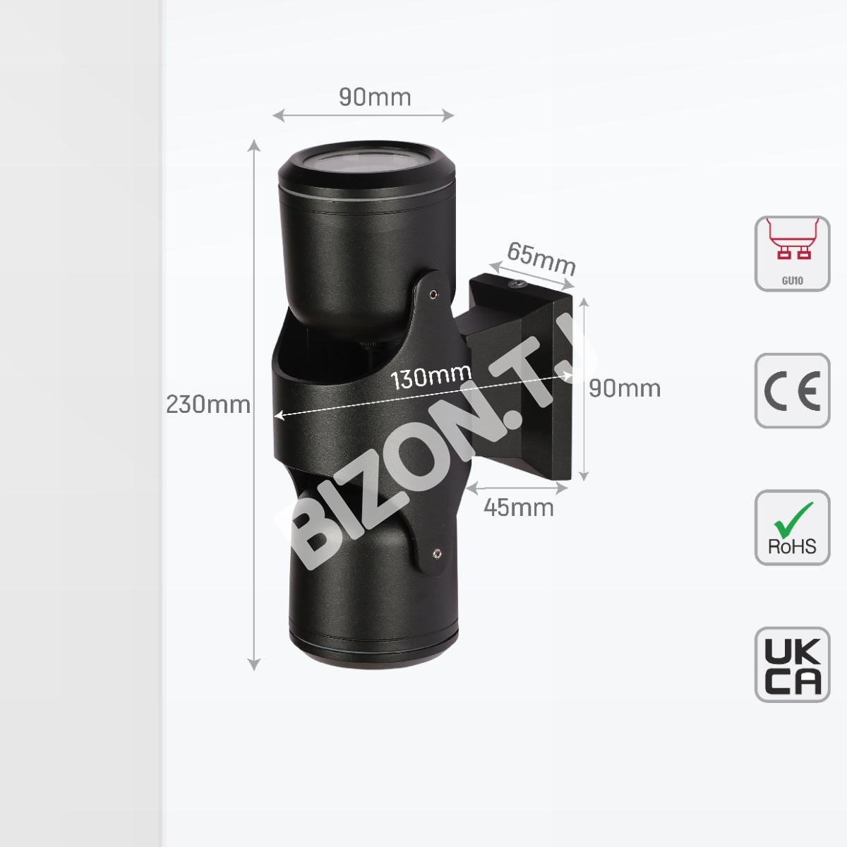 Up Down Tiltable 2 way уличный настенный светильник TK200 г, 182-03412 4