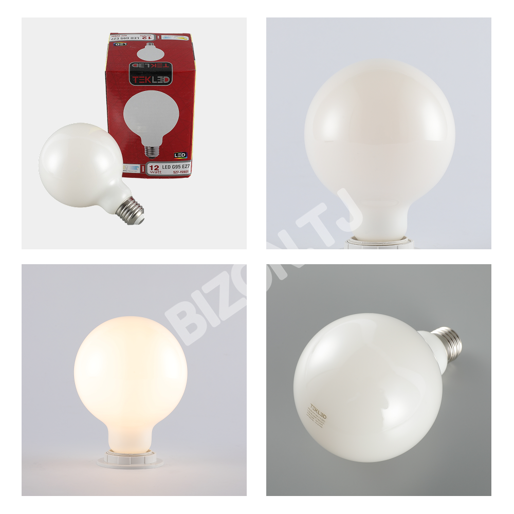 Лампа G95 MILKY 12 Вт 175-265 В 1350 лм, 527-15901 4