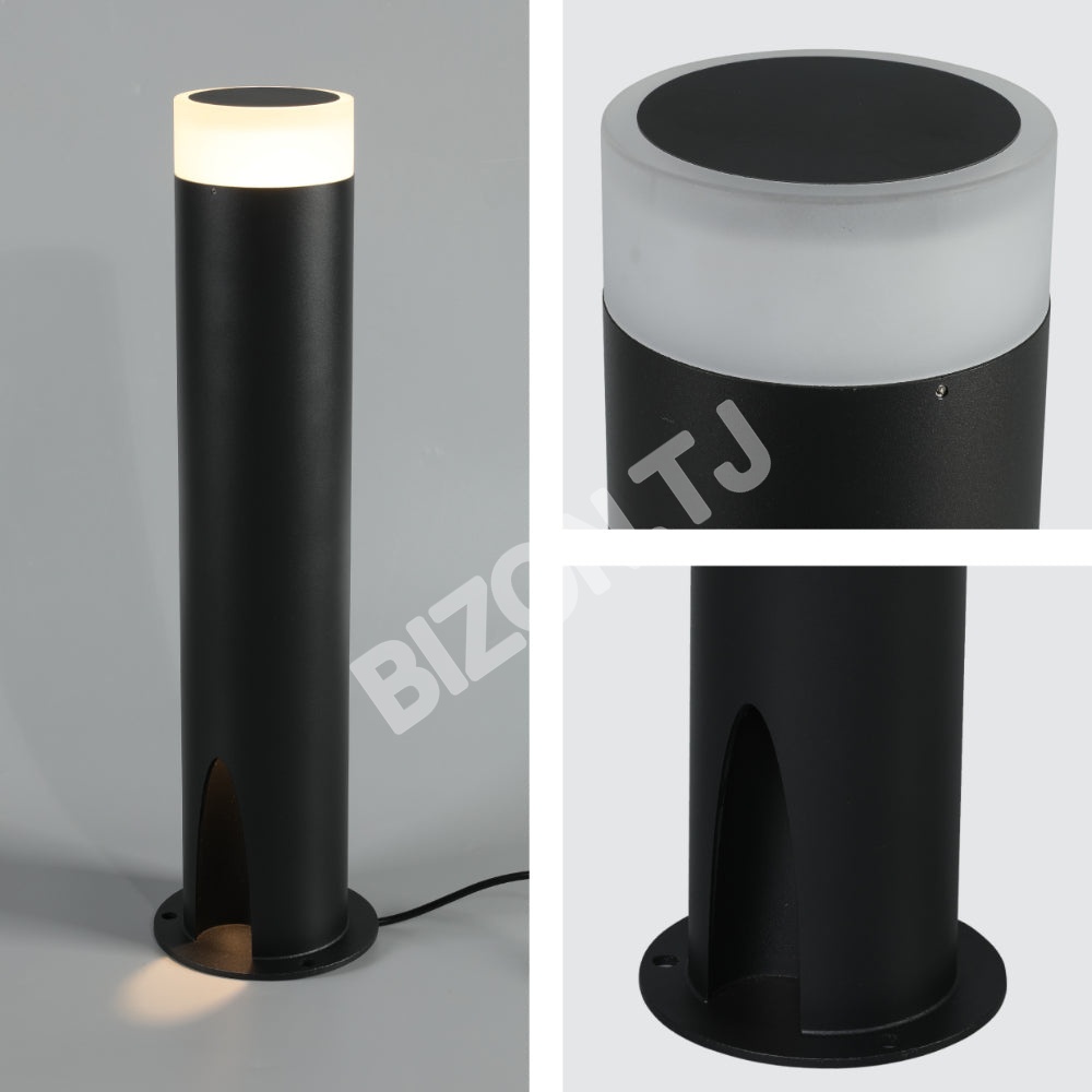Cortez черный уличный Garden Post Pathway светильник 300, 182-03445 7