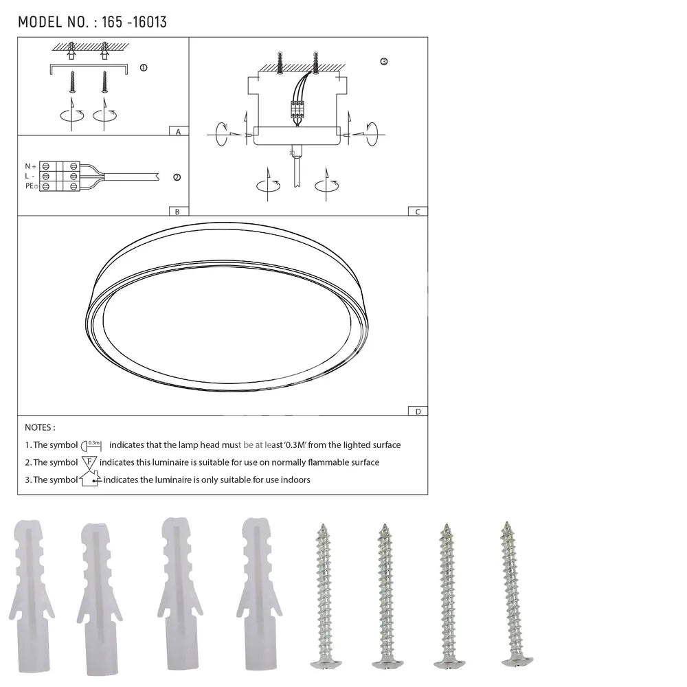 Светильник LED потолочный Светильник LUCE-500 40Wx2 фиолетовый золотой D50, 165-16013 8