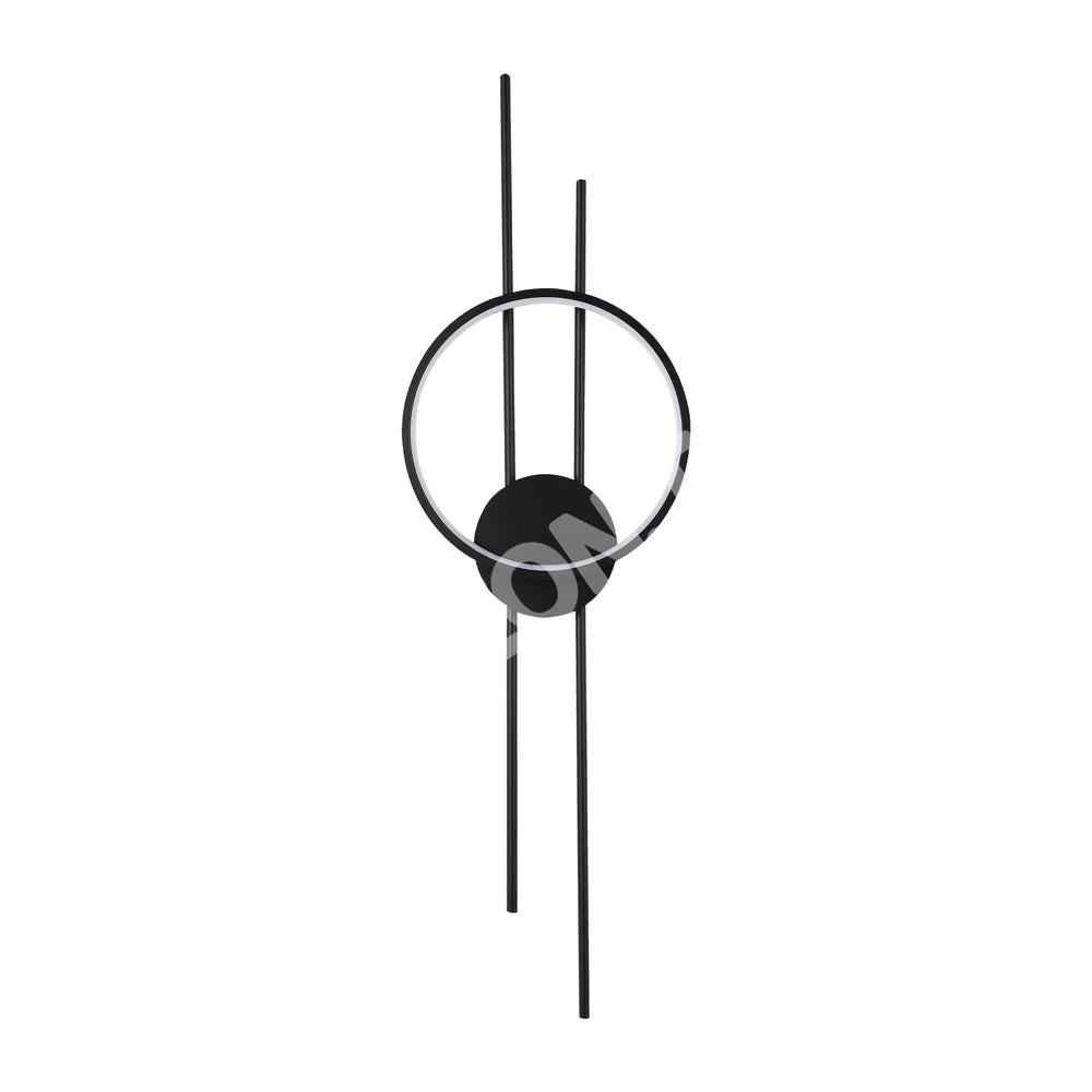 Бра LED 1491 9 Вт черный 3CCT, 151-19304
