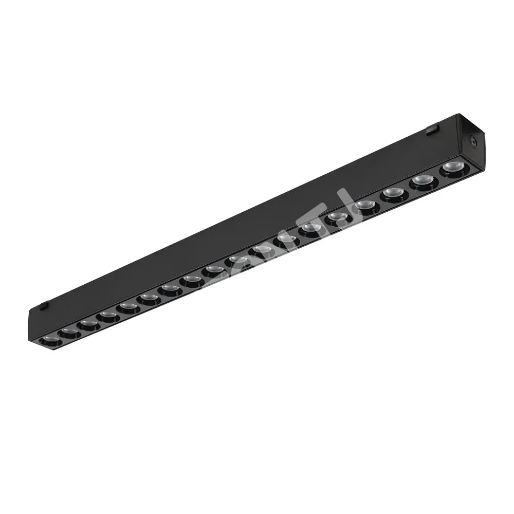 Светильник LED магнитный SLIM 18 Вт 48 В 4000 К черный трековый, 169-03110