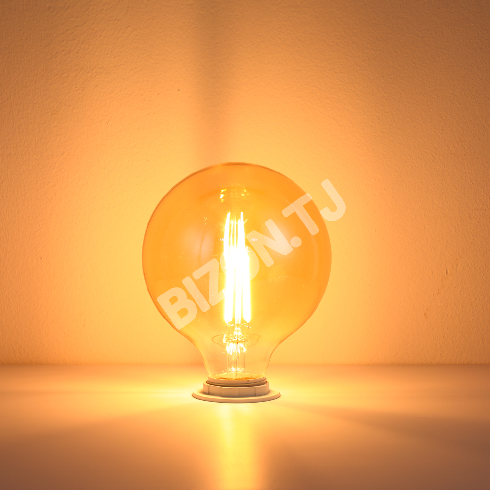 LampLED G125 6, 5 Вт E27 AMBER 680 лм 2400 К 85-265TEKL, 527-03432 8