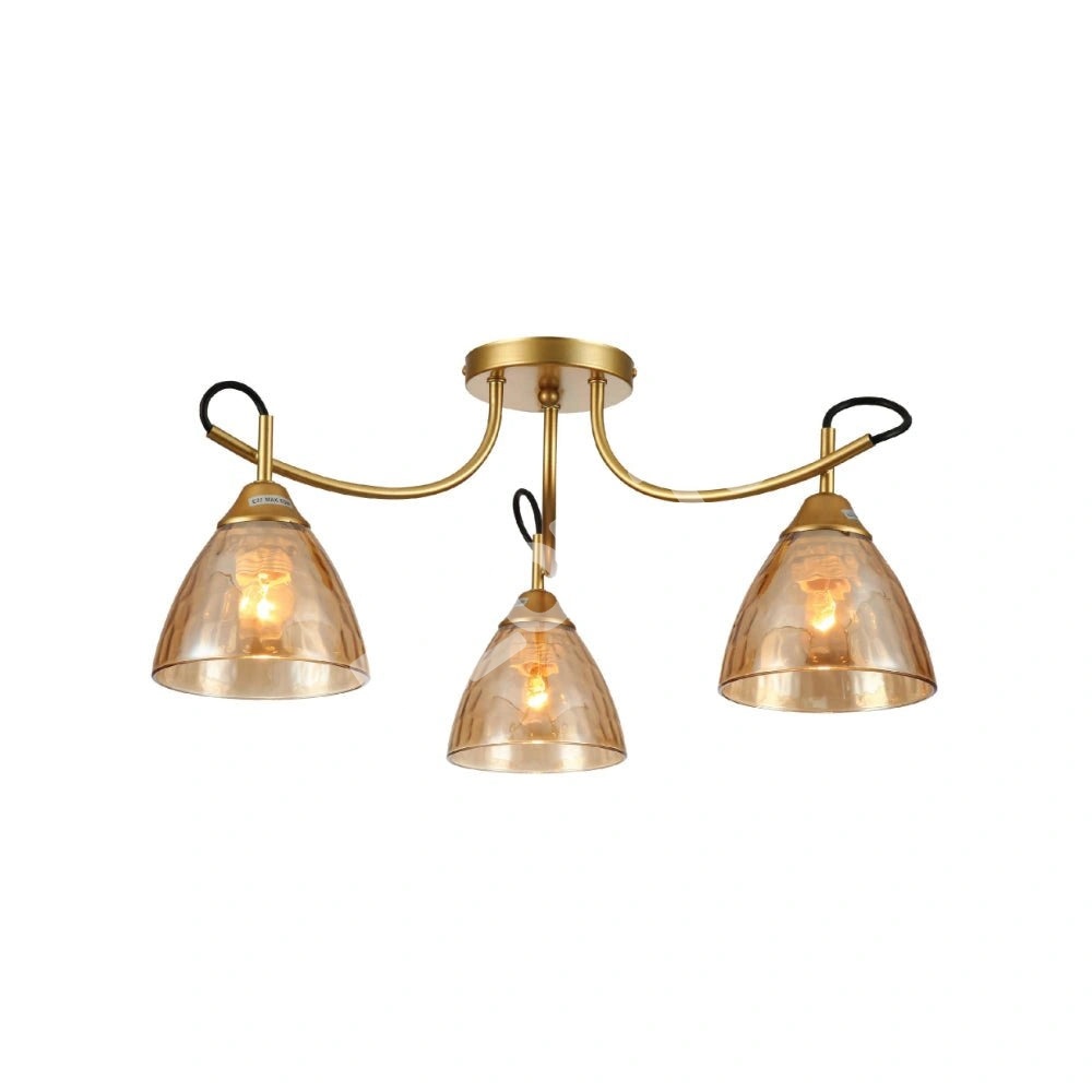 Люстра 52004 5xE27 CHAMPAGNE+золотой, 159-17642