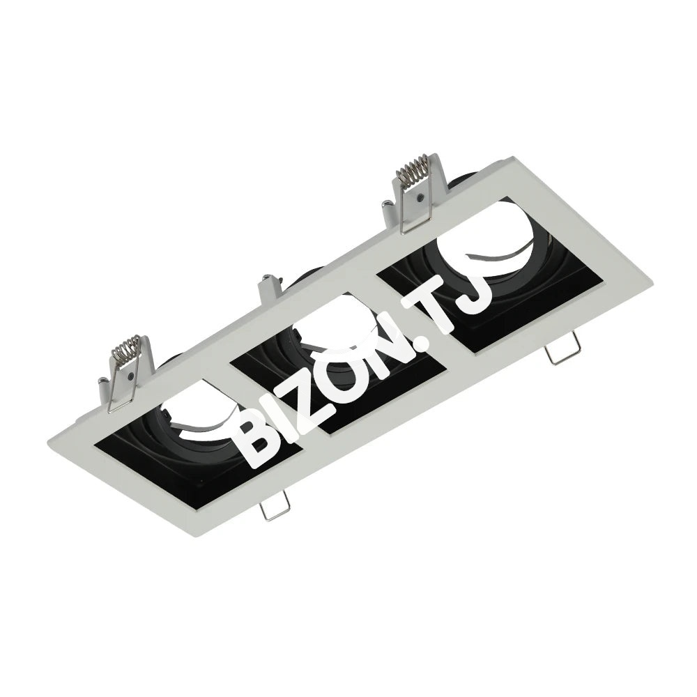 Светильник MR16 GRILLE белый W100xL100xH40mm50, 165-03872 9