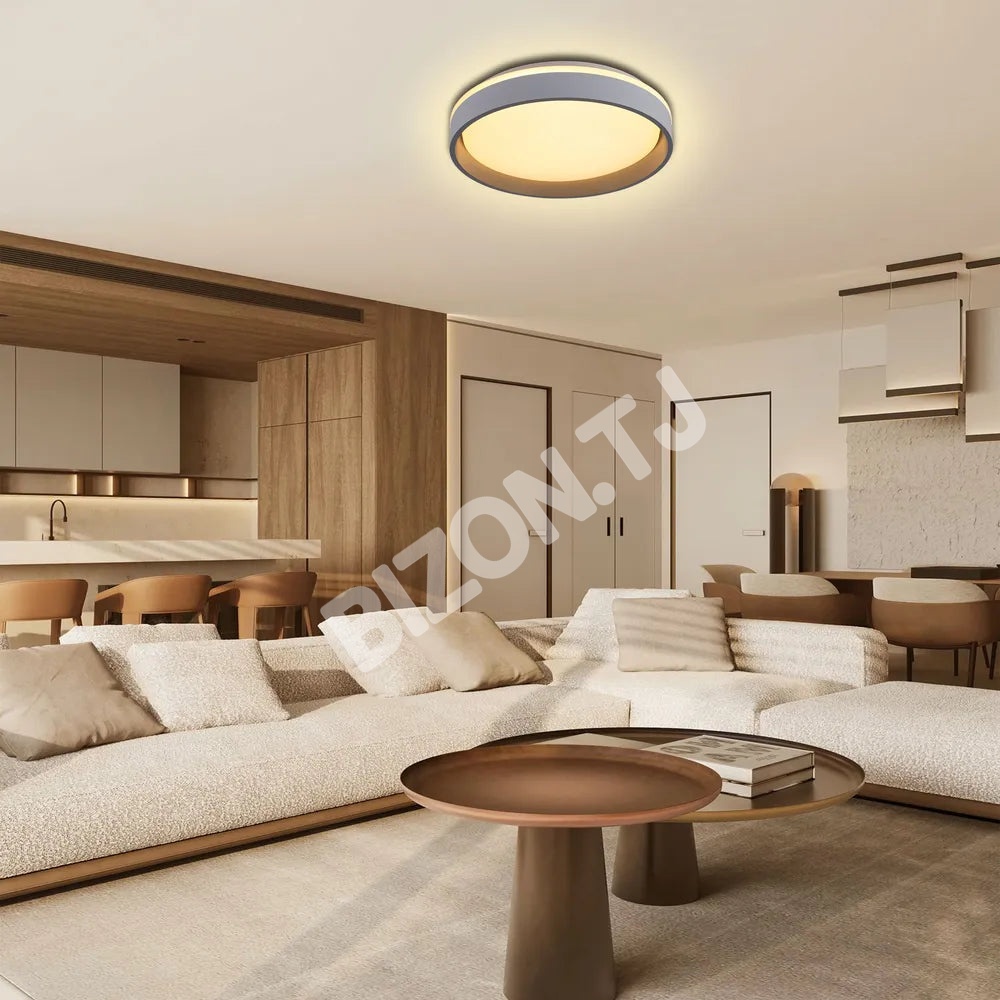 Светильник LED квадрат потолочн Светильник SANKIA 80Wx2 синий 950×65, 165-16039 4