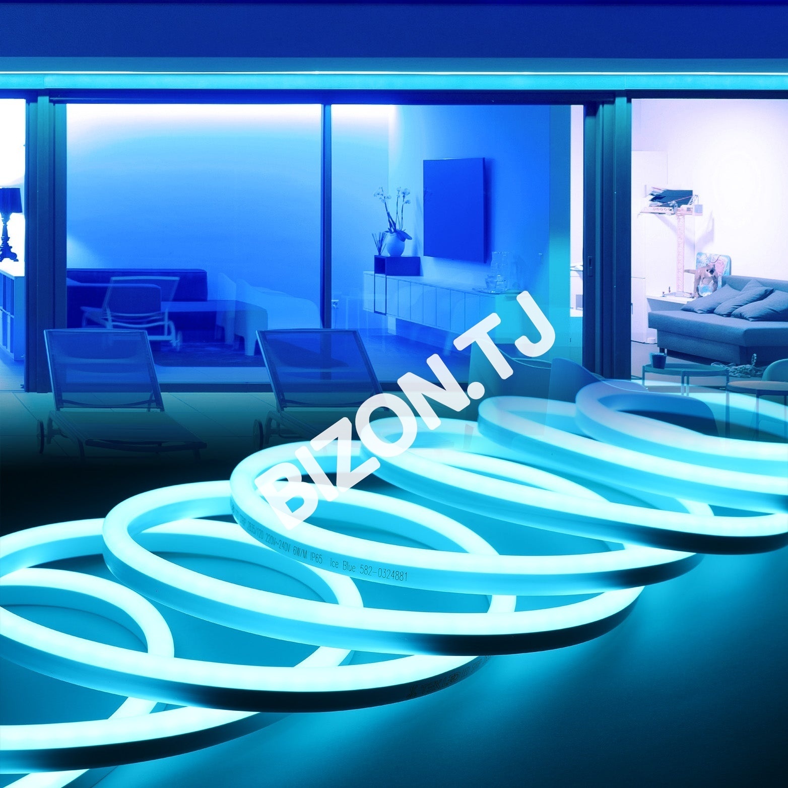LED Лента 2835 розовый SOFT 6 Вт / M 220 В IP6510, 582-032487 25