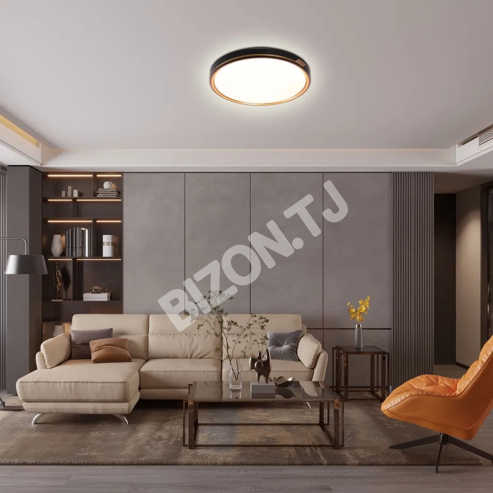 Светильник LED потолочный Светильник EGLO 40Wx2 медь D500 6000 К / 4, 165-16034 3