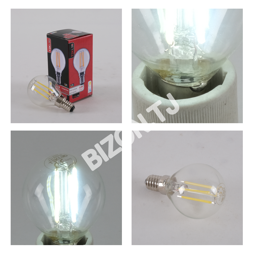 Лампа LED P45 4 Вт E14 CLEAR470 лм 6500 К 85-265 В, 527-03172 6