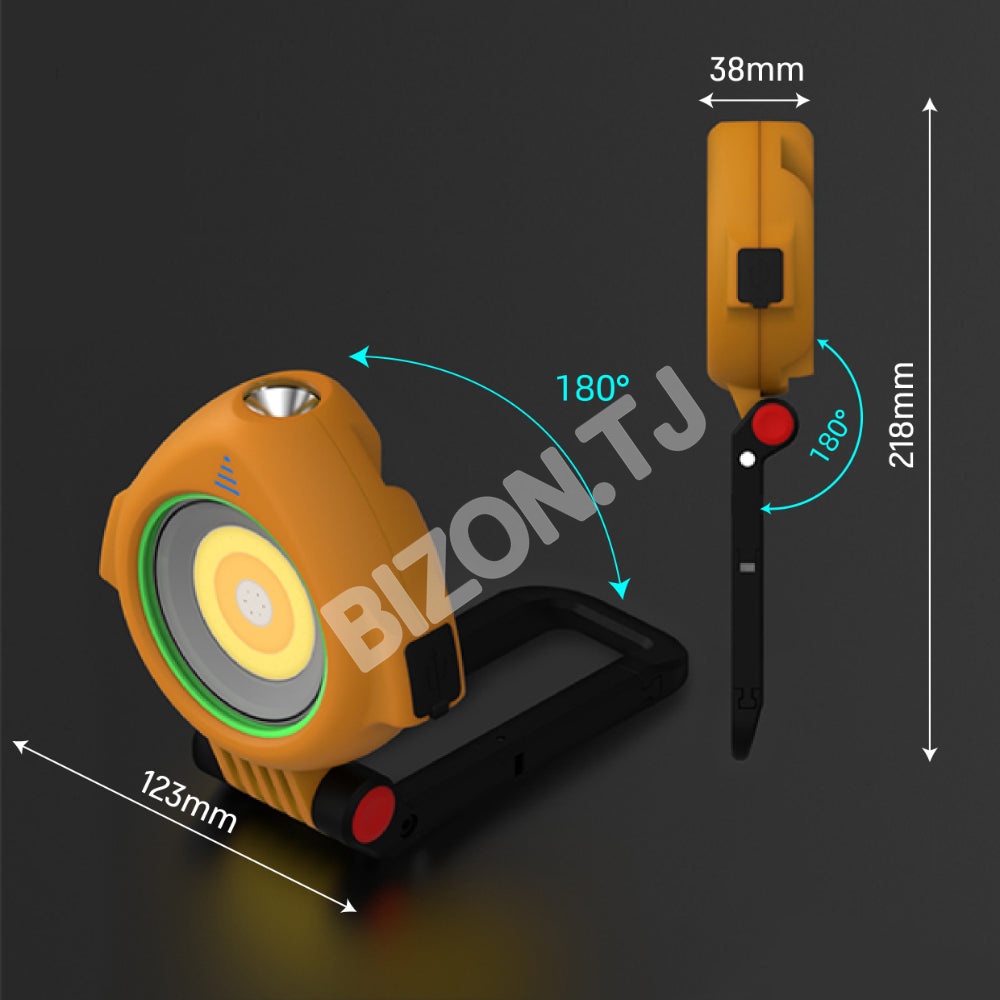 LED WORK светильник с SOLAR WY021 10 Вт 7LIGHT, 224-03452 5