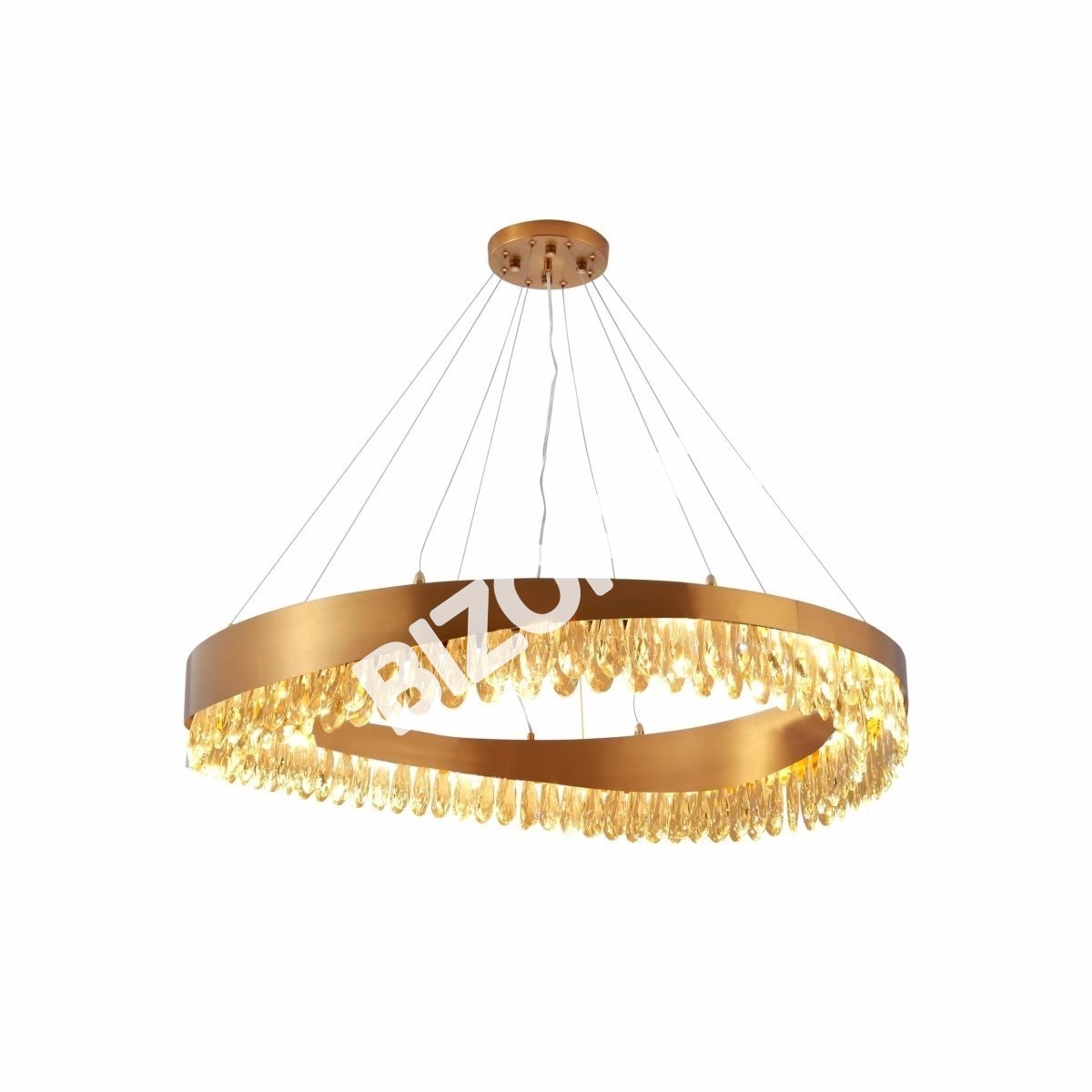 Люстра Chandelier BLK D800H220 12xG9 STAINLESS, 156-19570 3
