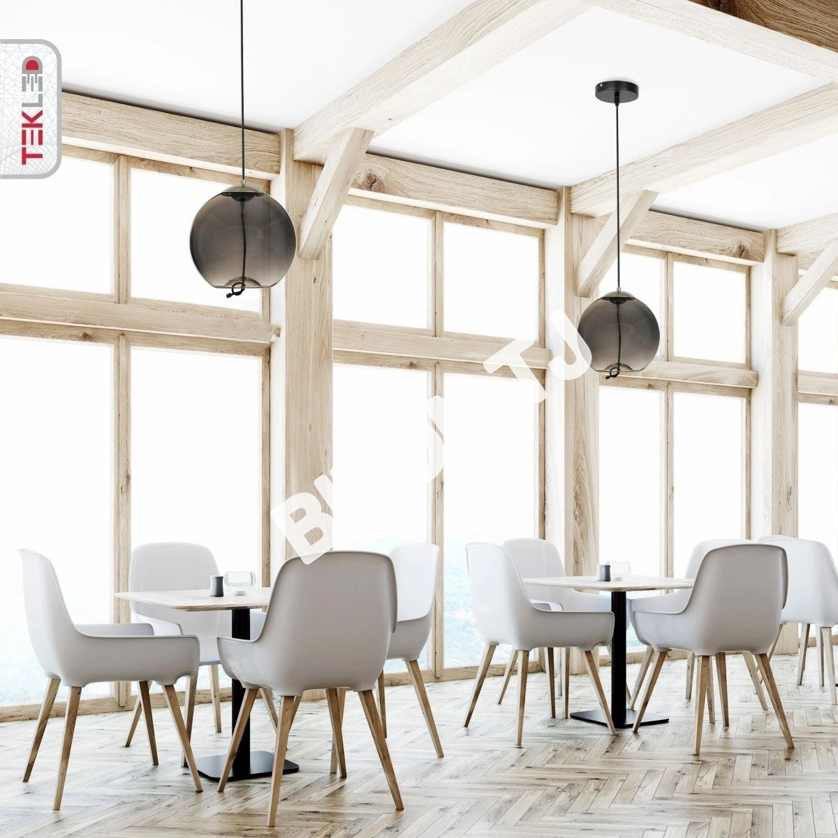 Люстра LED DROP B 180×260, 159-17332 16