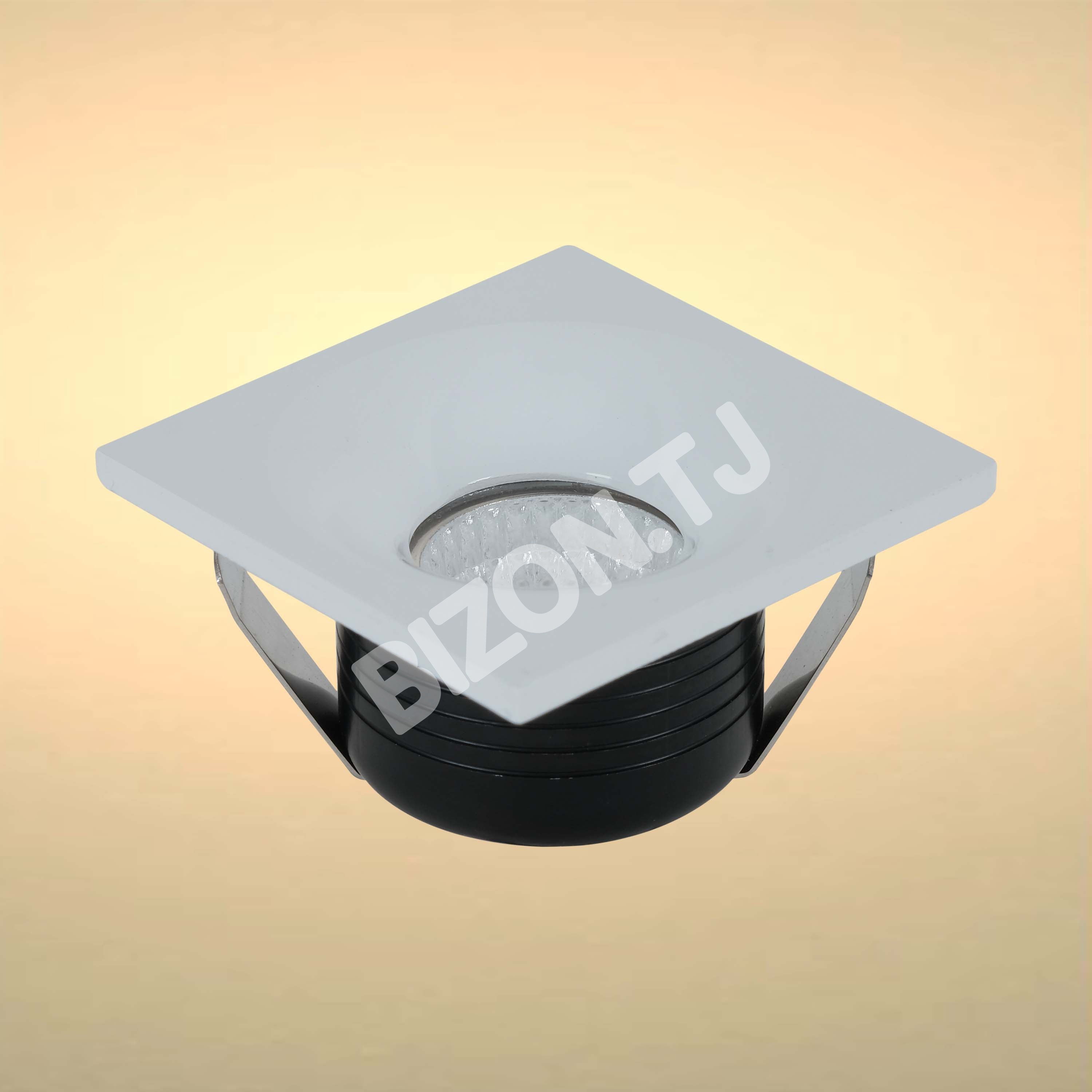 Светильник LED M102WCOB квадратный 3 Вт белый 260MA 4500K100, 145-03064