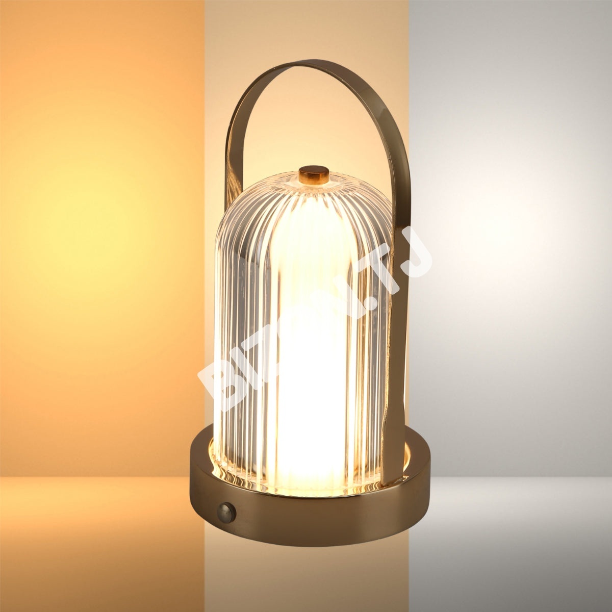 Светильник настольный LED Acrylic D120H230 хром, 130-03722 8